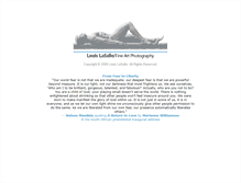 Tablet Screenshot of louislasalle.com